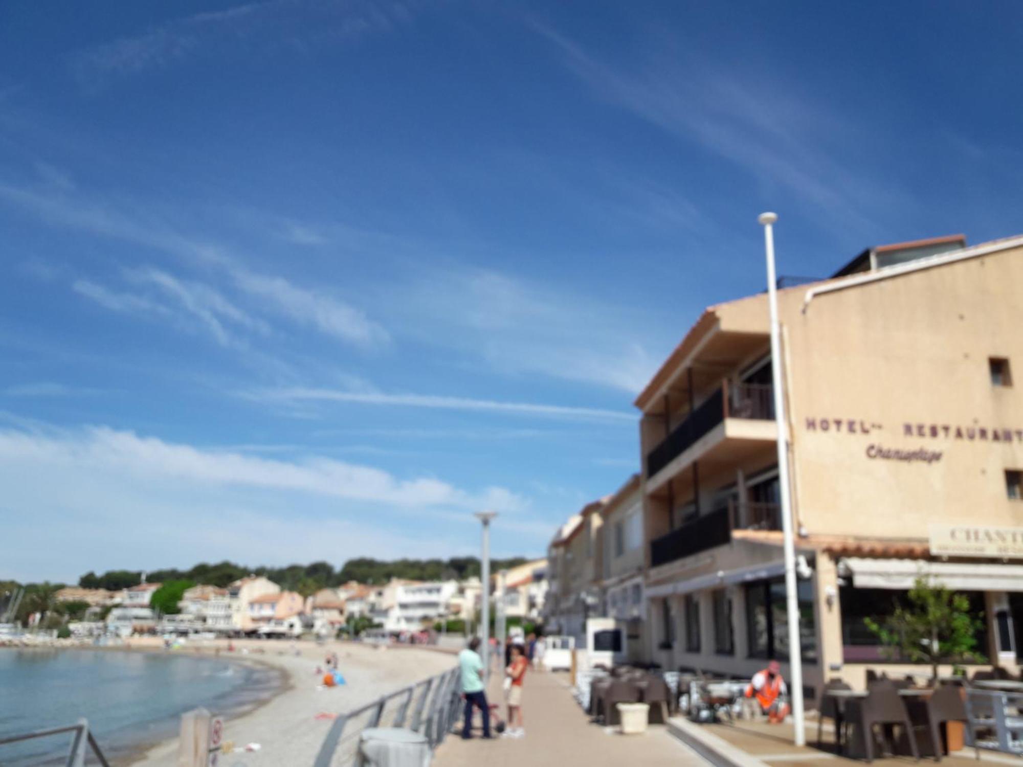 Hotel Chanteplage Saint-Cyr-sur-Mer Dış mekan fotoğraf